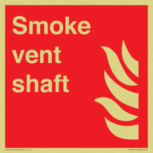Smoke vent shaft